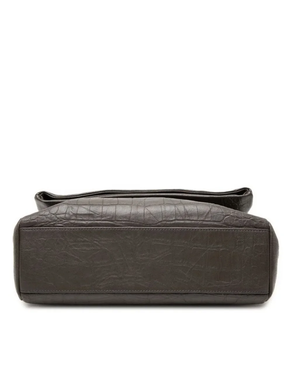 Saint Laurent West Hollywood Crossbody Chain Shoulder Bag Brown Leather - Picture 3 of 6